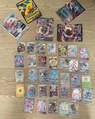 LOTTO 33 CARTE POKEMON RARE PIÙ JUMBOAFFARE