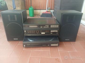 Stereo TECHNICS radio giradischi automatico casse