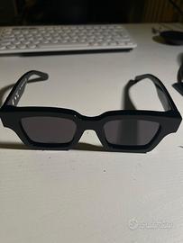 Occhiali off white neri