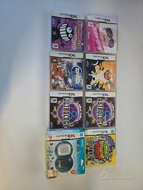 Lotto 8 gioco nintendo ds walk with me space camp