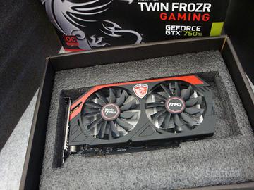 Scheda video MSI GTX 750 Ti OC Twin Frozr Gaming