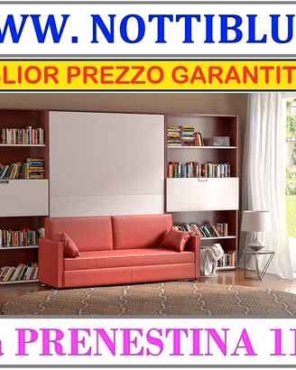 Letto a Scomparsa FAMILY 2piazze by Notti Blu