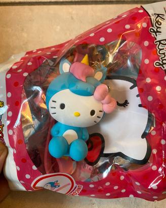 Portachiave unicorno hello kitty key ring