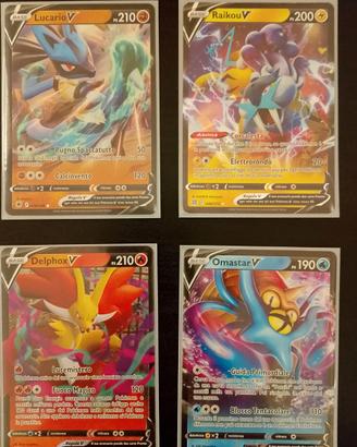 16 carte pokemon  di diversa tipologia