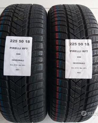 2 gomme 225 50 18 pirelli rft a663