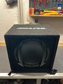 Subwufer ALPINE  SBE-1044BR