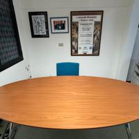 Tavolo ovale Della Rovere Segno