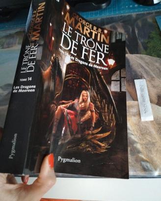 Libro in francese le trone de fer