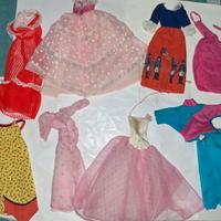 Lotto 8 vestitini di Barbie anni 70/era Superstar