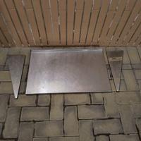 Ripiano in acciaio 80x48