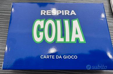 Carte da gioco GOLIA edizione limitata