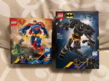Lego 76270 76302 DC. Mech Batman Superman Lex Luth