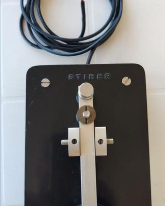 Tasto telegrafico STIRER vintage 