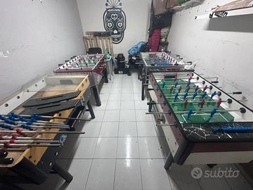 calcio balilla 4 stock usati biliardini bigliardo