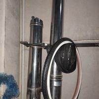 canna fumaria in acciaio inox diametro 80 / 130 