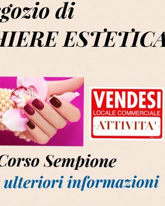 556/24 PARRUCCHIERE ESTETICA zona Corso Sempione