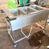 carrello termico bagnom. temp. differenziata usato