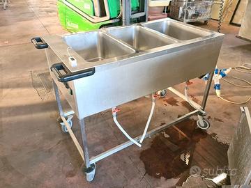 carrello termico bagnom. temp. differenziata usato