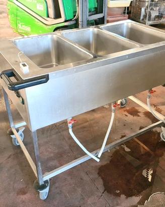 carrello termico bagnom. temp. differenziata usato