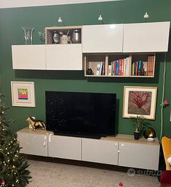 Parete attrezzata + mobili sospesi Ikea