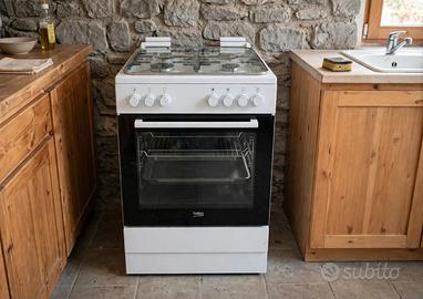 Cucina a Gas BEKO BIANCA 4 Fuochi