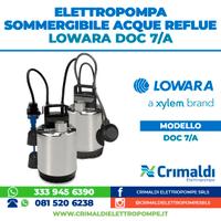 Elettropompa acque reflue LOWARA DOC 7/A 107540020