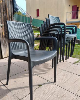 Sedia da giardino esterno