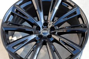 1 CERCHIO ORIGINALE NUOVO AUDI Q8 23 POLLICI