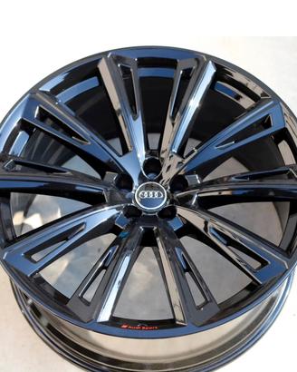 1 CERCHIO ORIGINALE NUOVO AUDI Q8 23 POLLICI