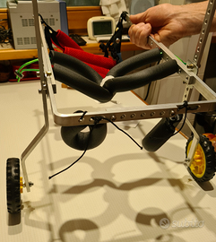 Nuovo carrello carrozzina per cani disabili