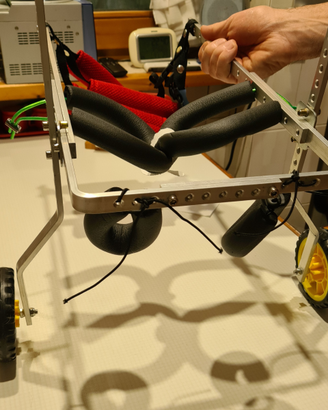 Nuovo carrello carrozzina per cani disabili