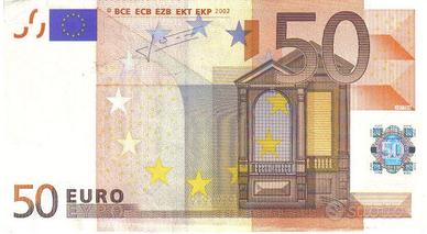 BANCONOTA 50 EURO ANNO 2002
