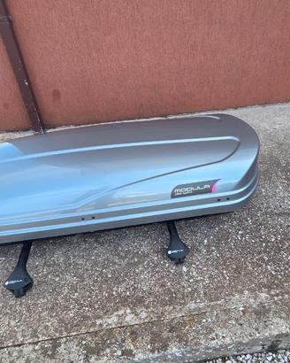 Box da tetto auto Modula Wego + barre portatutto