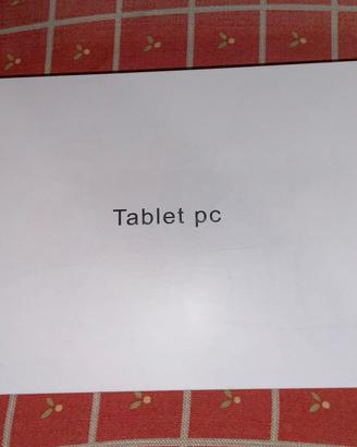 Tablet PC