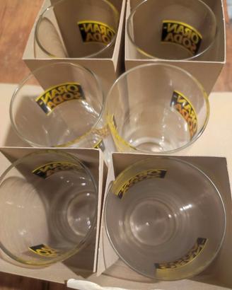 Bicchieri Oransoda Vintage (6 pz) Nuovi con Scatol
