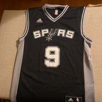 Canotta NBA originale T. Parker (Adidas) taglia S