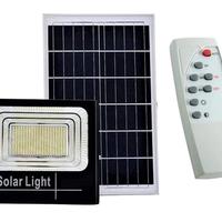 Faro Led 200w Con Pannello Solare Luce Fredda 