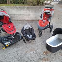 passeggini + ovetto sofix + navicella Baby Jogger