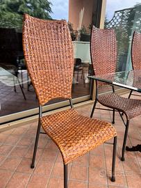 Sedie in Rattan