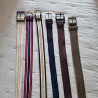 Set 6 Cinte uomo in tela