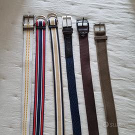 Set 6 Cinte uomo in tela