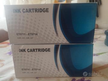 22 cartucce ink cartridge compatibili con epson