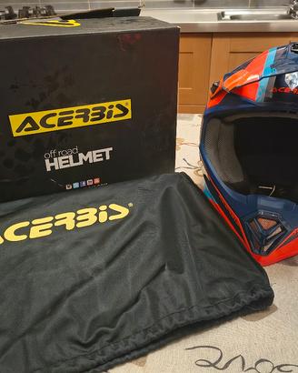 casco cross integrale Acerbis per bambini
