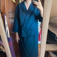 Completo sartoriale vintage giacca + gonna