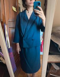 Completo sartoriale vintage giacca + gonna