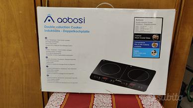 Piastra induzione due posti AOBOSI Mod. FS-IRC108