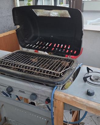 Barbecue a gas