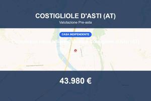 Immobile in asta di 74 m² a Costigliole d'Asti