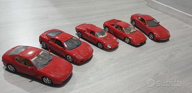 modellini Ferrari scala 1/18