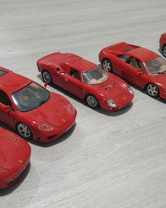 modellini Ferrari scala 1/18